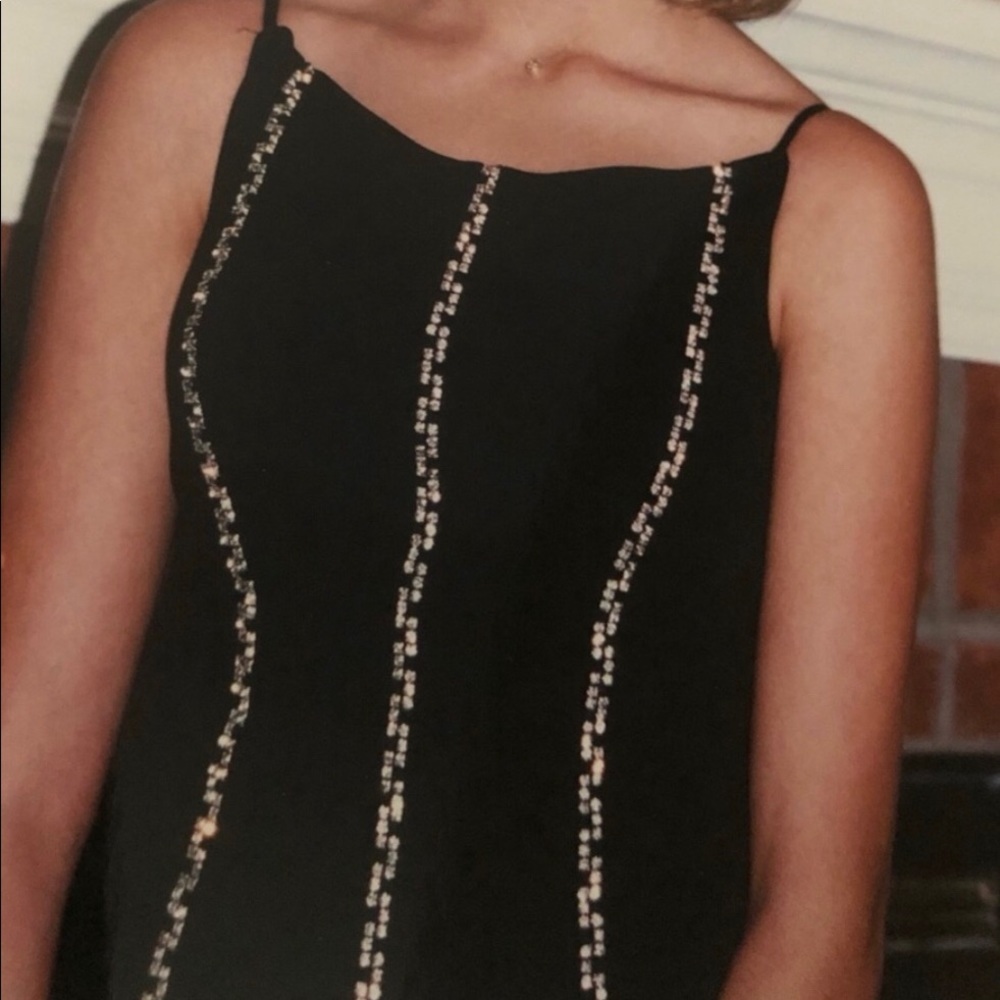 Formal black dress